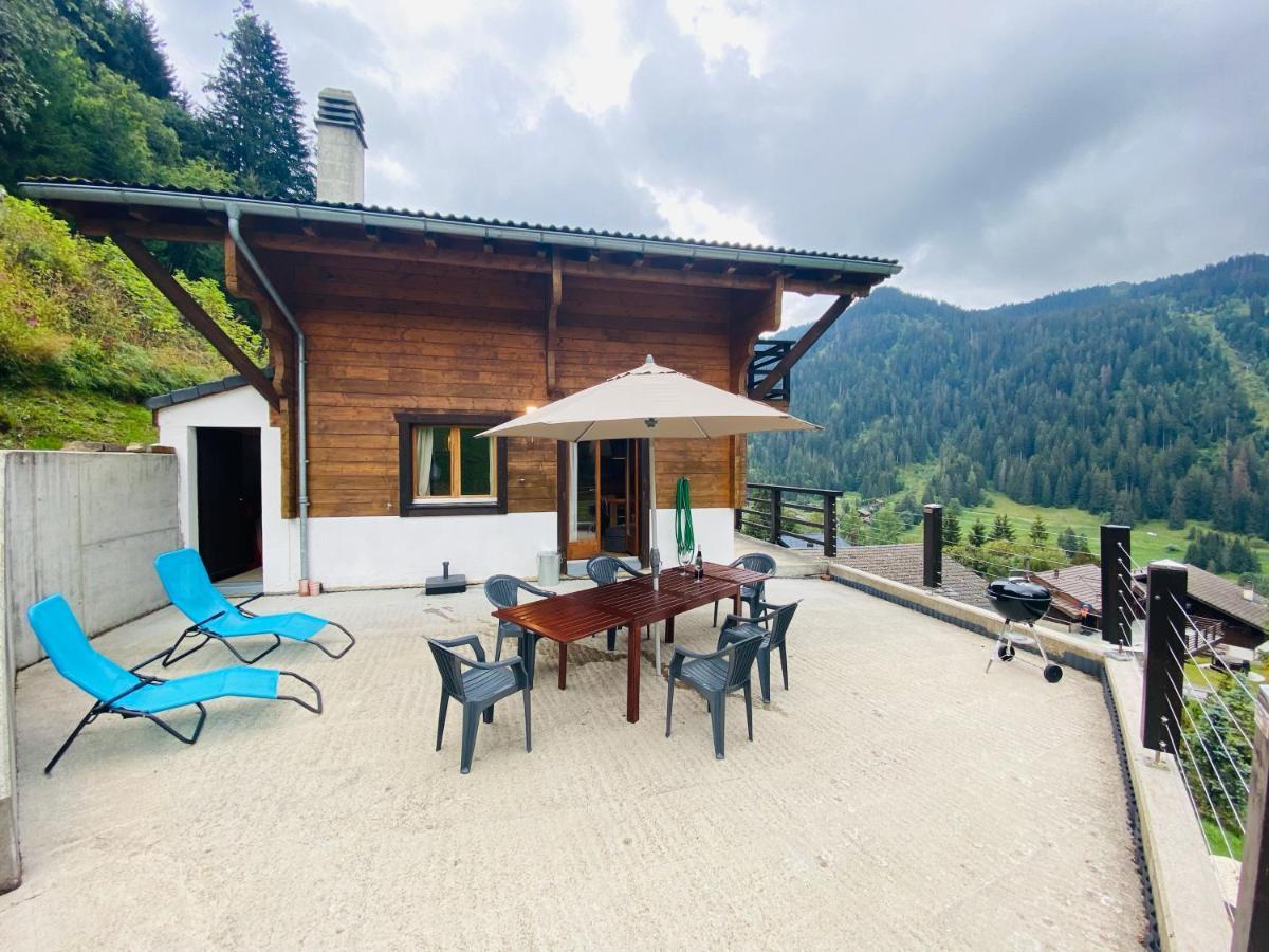 Chalet Le Jeuna Morgins Esterno foto