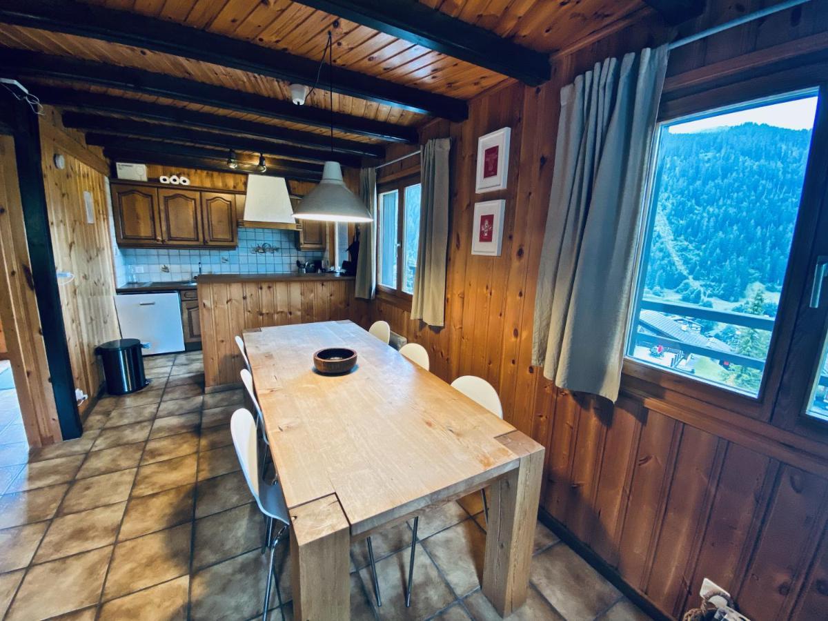 Chalet Le Jeuna Morgins Esterno foto