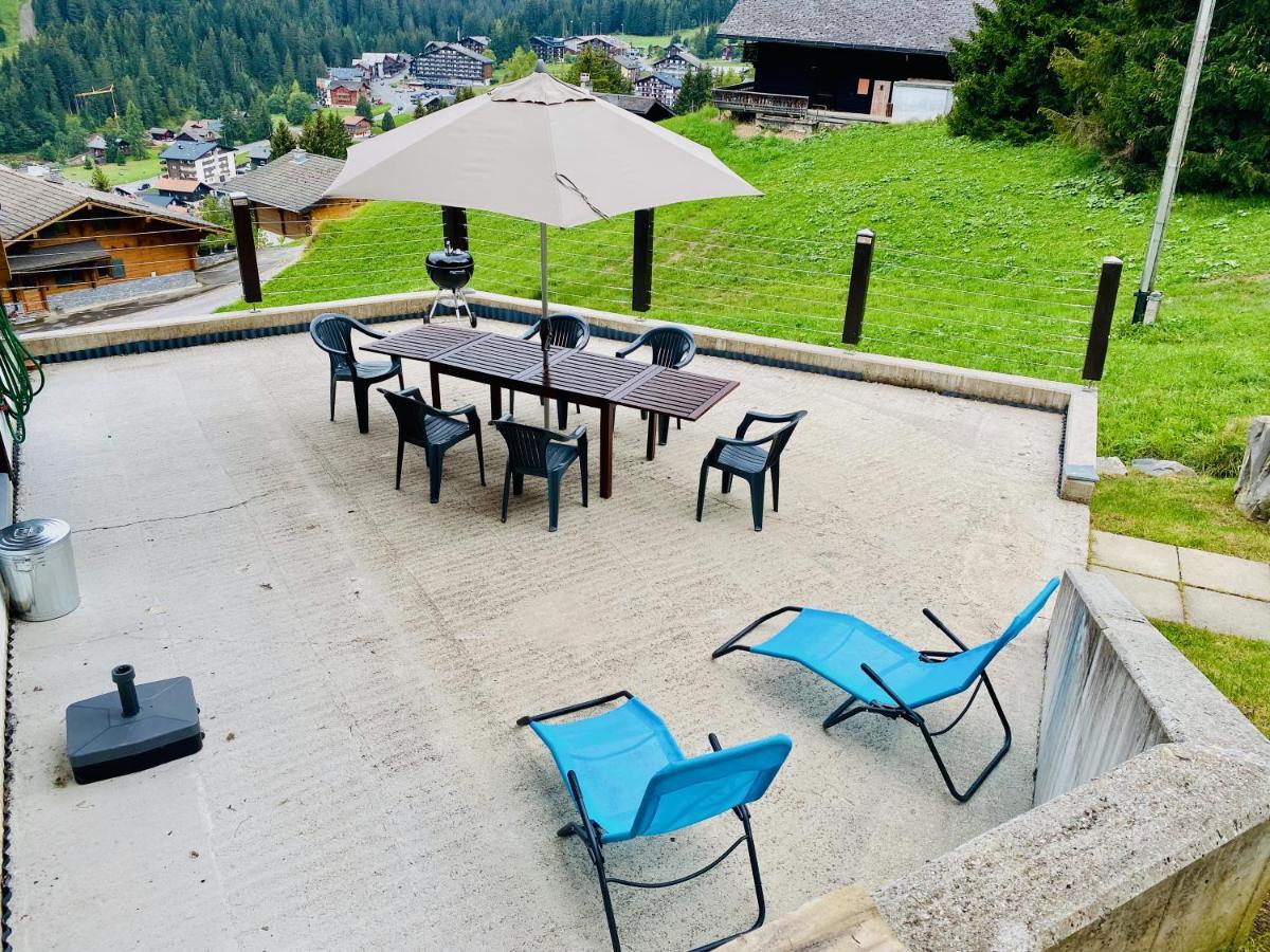 Chalet Le Jeuna Morgins Esterno foto