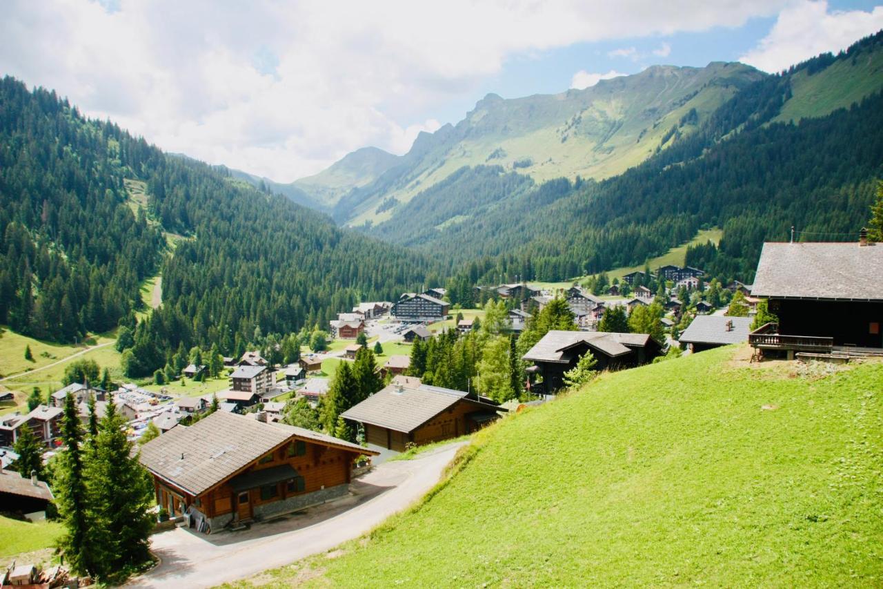 Chalet Le Jeuna Morgins Esterno foto